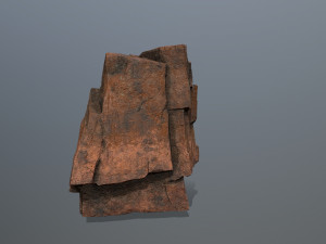Desert rocks 3D मॉडल