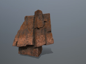 Desert rocks 3D मॉडल