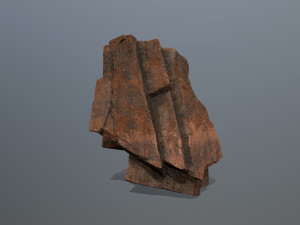 Desert rocks 3D मॉडल