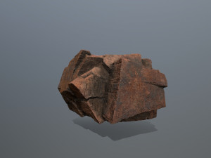 Desert rocks 3D मॉडल