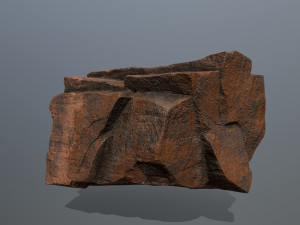Desert rocks 3D मॉडल