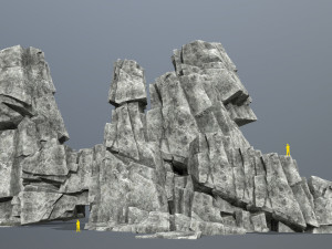 White rock 3D Model