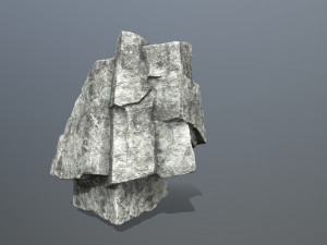 White rock 3D Model
