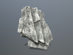 White rock 3D Model