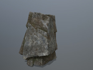Cliff rocks Model 3D