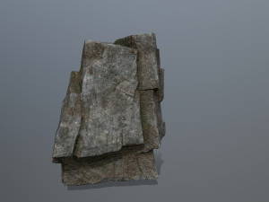 Cliff rocks Model 3D