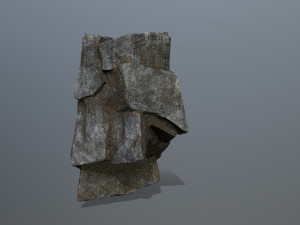 Cliff rocks Model 3D