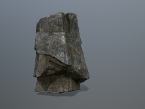 Cliff rocks Model 3D