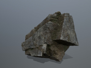 Cliff rocks Model 3D