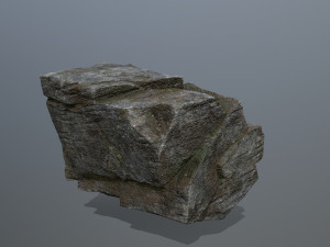 Cliff rocks Model 3D