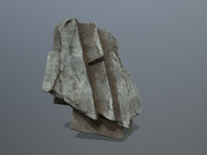 Cliff rocks Model 3D