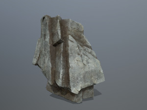 Cliff rocks Model 3D