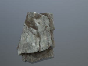 Cliff rocks Model 3D