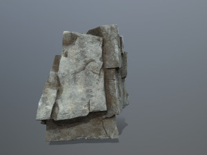 Cliff rocks Model 3D