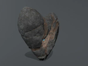 Broken Heart 3D Model