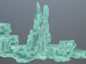 Ice rocks 3D 模型