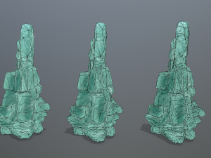 Ice rocks 3D 模型