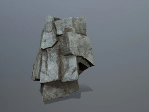 Cliff rocks 3D Model