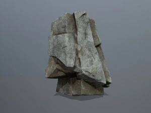 Cliff rocks 3D Model