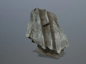Cliff rocks 3D Model