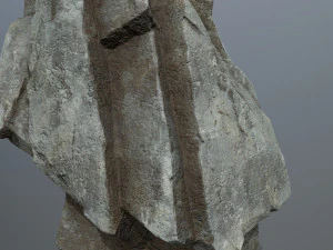 Cliff rocks 3D Model