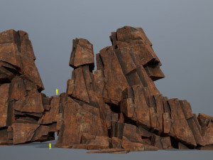 Desert rocks Modelo 3D