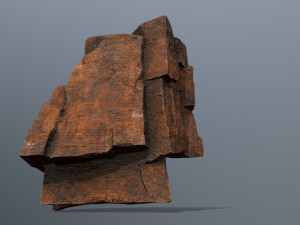 Desert rocks 3D Model