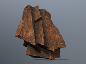 Desert rocks 3D Model