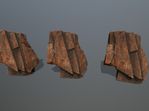 Desert rocks 3D Model