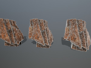 Desert rocks 3D Model