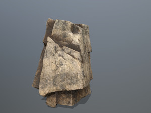 Desert rocks Model 3D