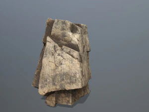 Desert rocks 3D Model