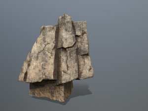 Desert rocks Model 3D