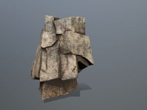 Desert rocks Model 3D