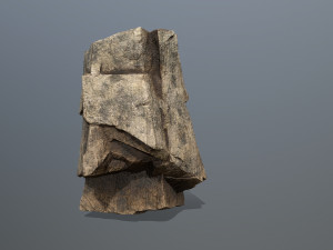 Desert rocks Model 3D