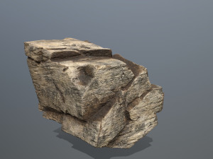 Desert rocks Model 3D