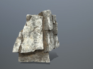 Cliff rocks 3D Model