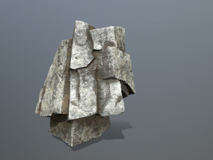 Cliff rocks 3D Model