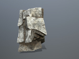 Cliff rocks 3D Model