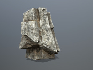 Cliff rocks 3D Model