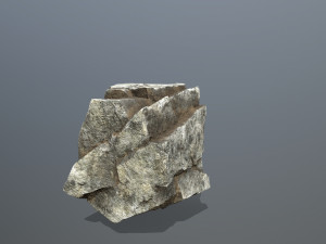 Cliff rocks 3D Model