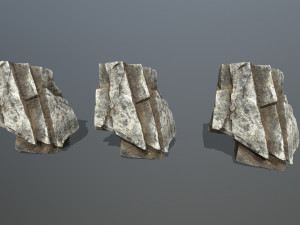 Cliff rocks 3D Model