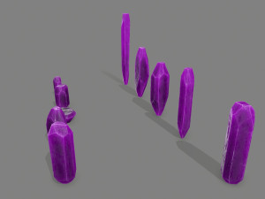 Crystal set Modelo 3D