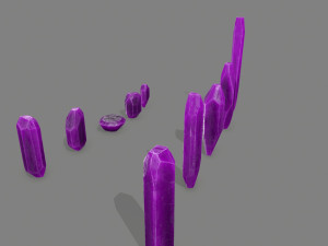Crystal set Modelo 3D