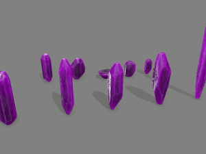 Crystal set Modelo 3D
