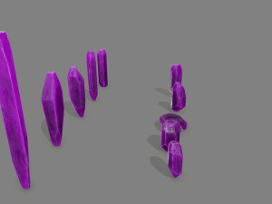 Crystal set Modelo 3D