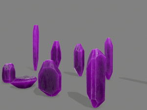 Crystal set Modelo 3D