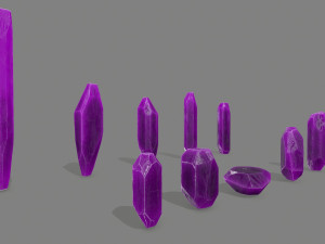Crystal set Modelo 3D