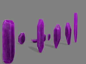Crystal set Modelo 3D