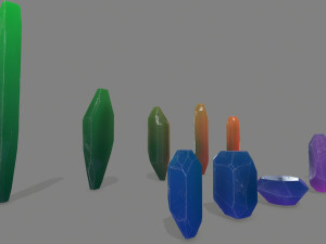 Crystal set 3D 模型